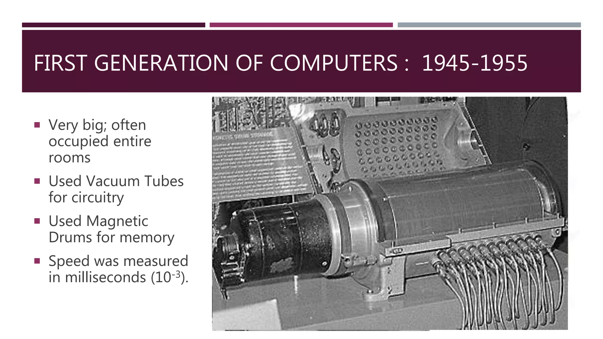 Generation of computers PPT