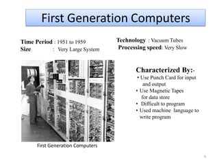 Generation Of Computer | PPTX