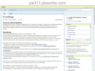 pa311.pbworks.com
 