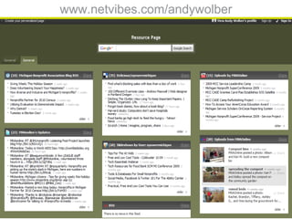www.netvibes.com/andywolber
 