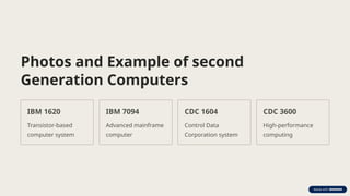 Generations of Computer and Evaluation Computer | PPTX