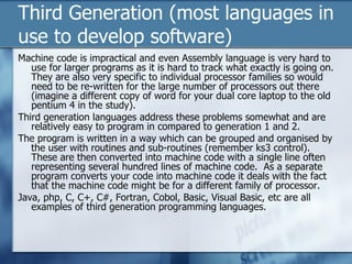 Generations Of Programming Languages | PPT | Programming Languages ...