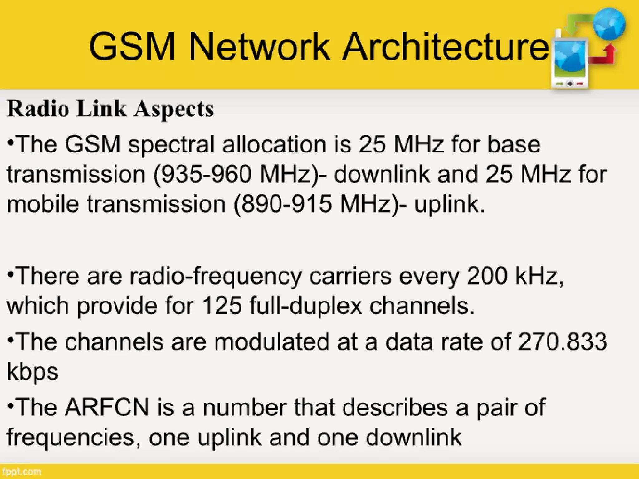 Generations of Cellular Network