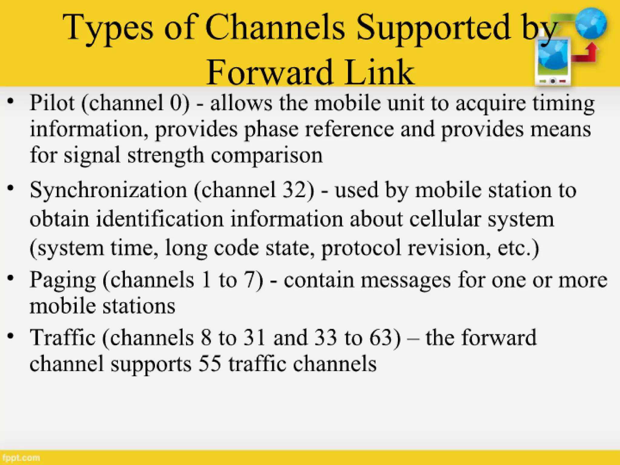 Generations of Cellular Network