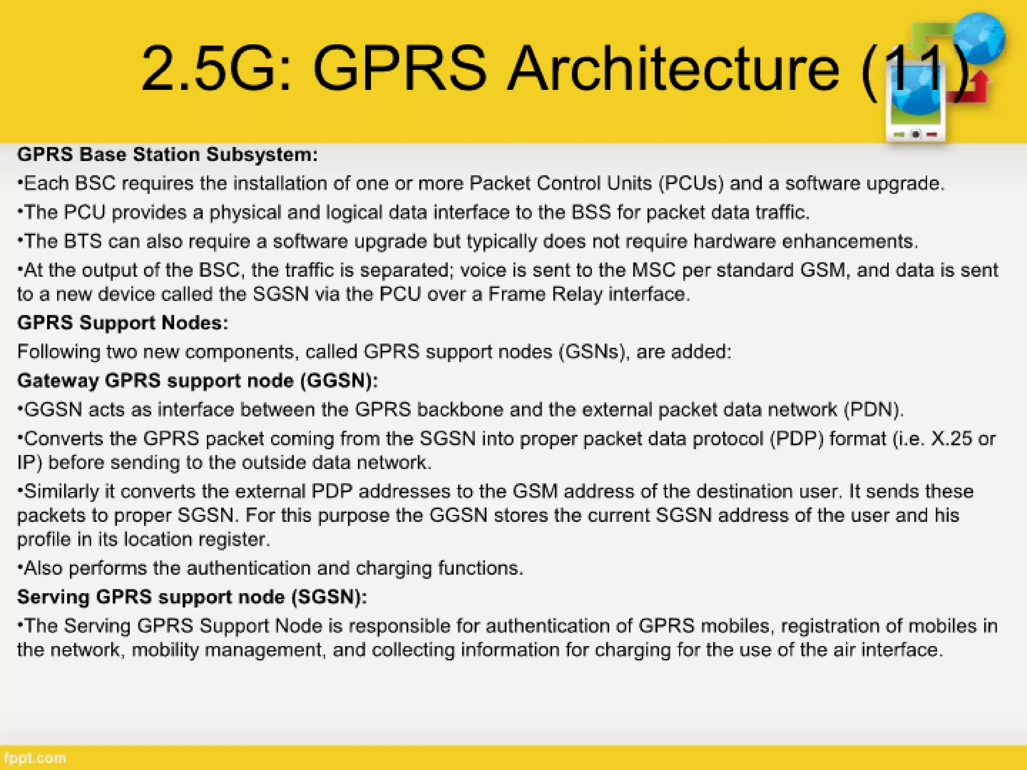 Generations of Cellular Network