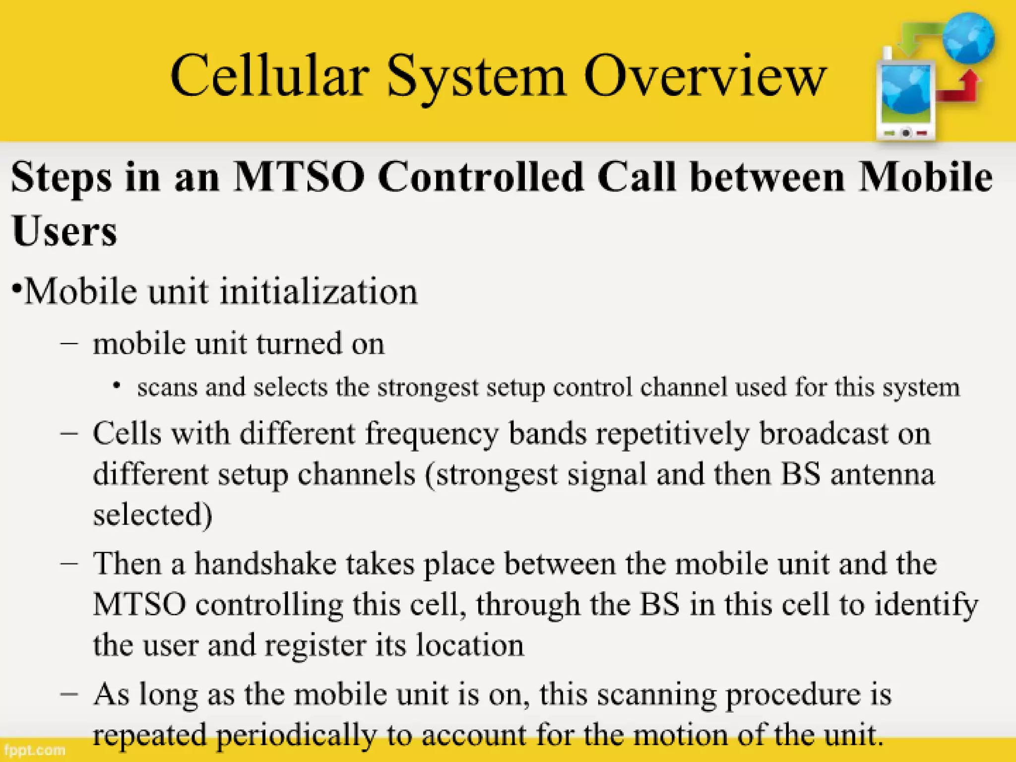 Generations of Cellular Network