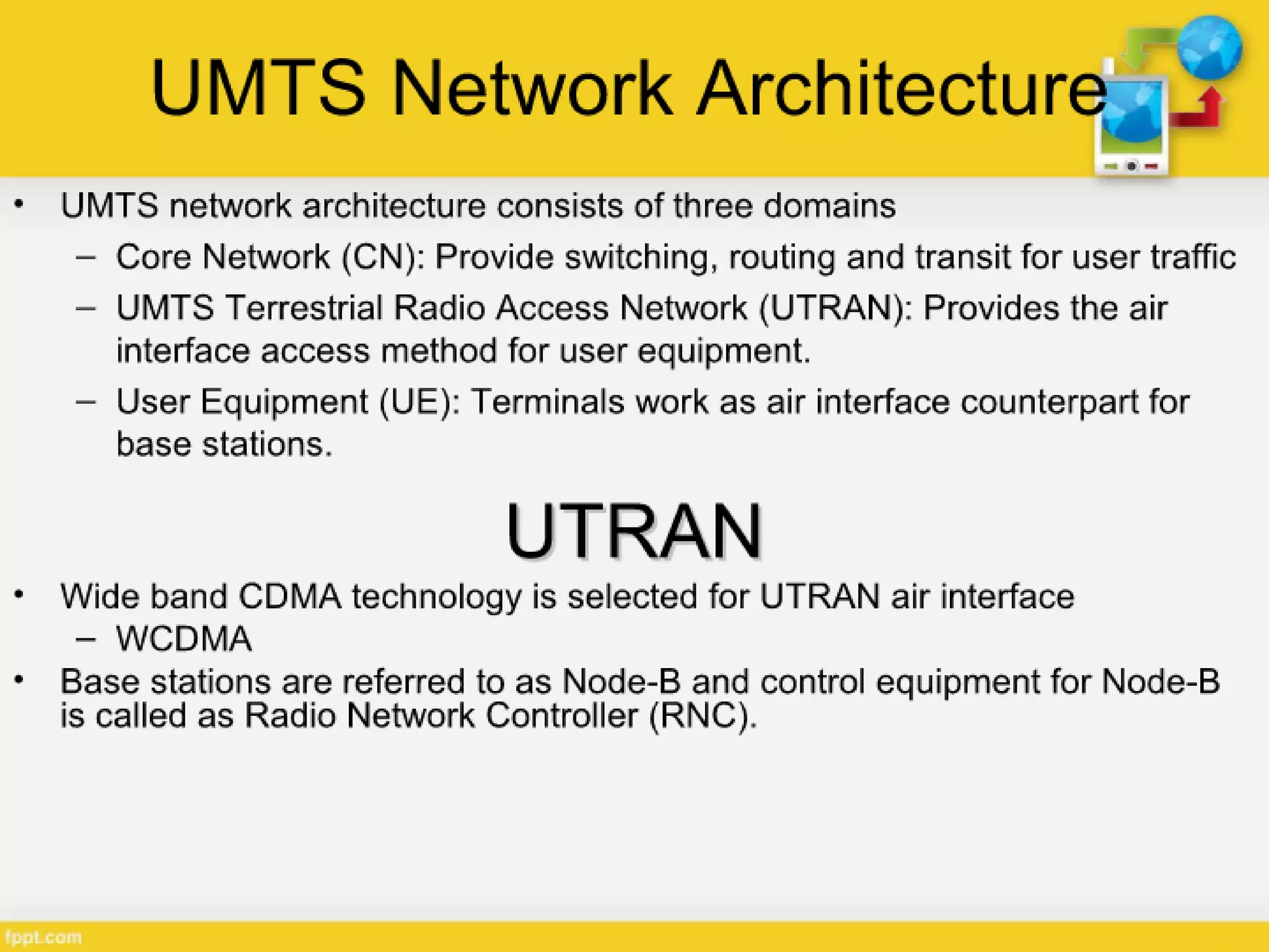 Generations of Cellular Network