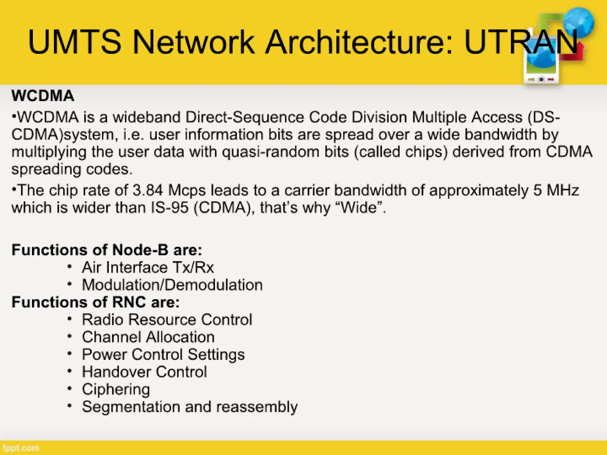 Generations of Cellular Network