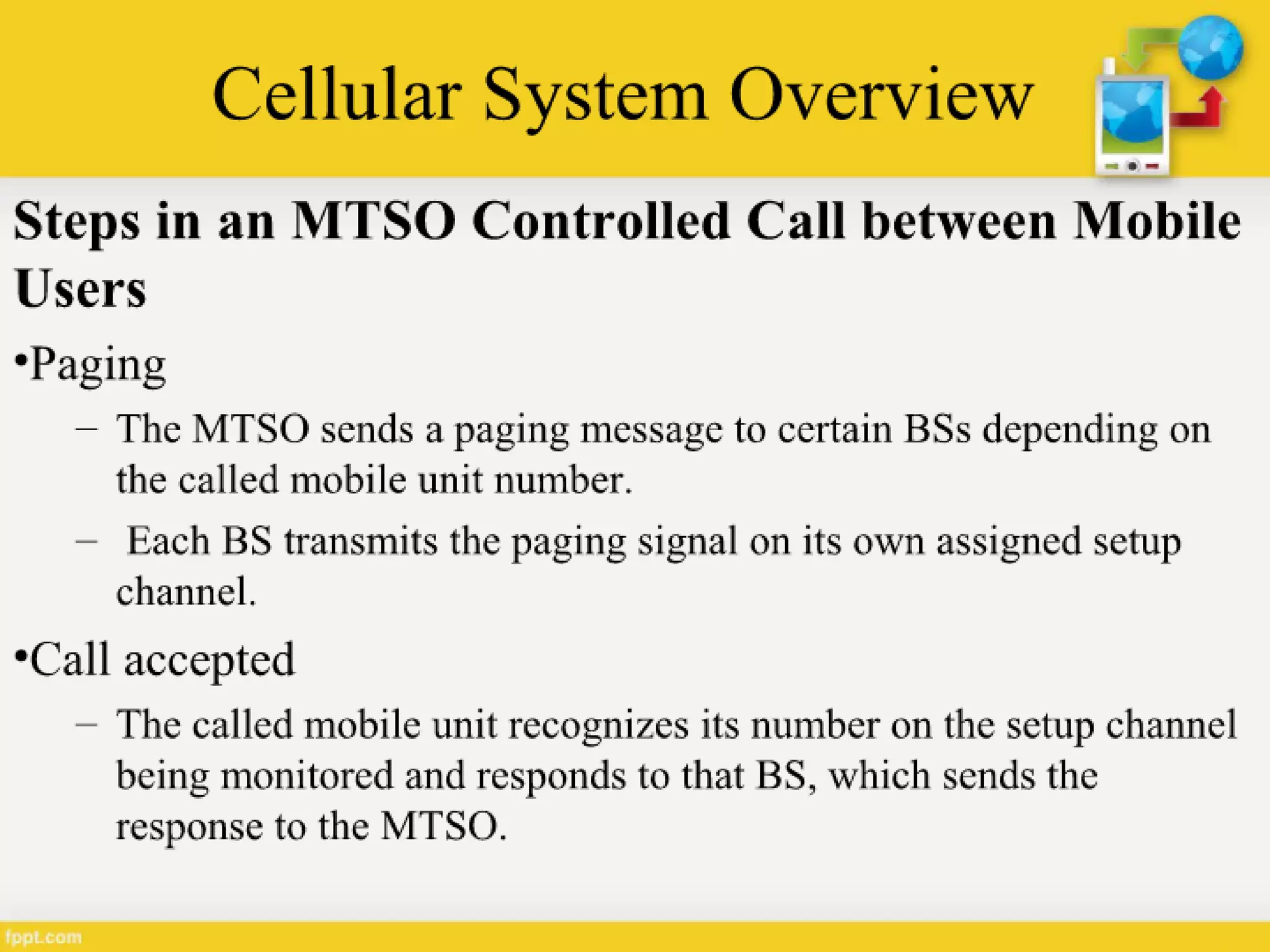 Generations of Cellular Network