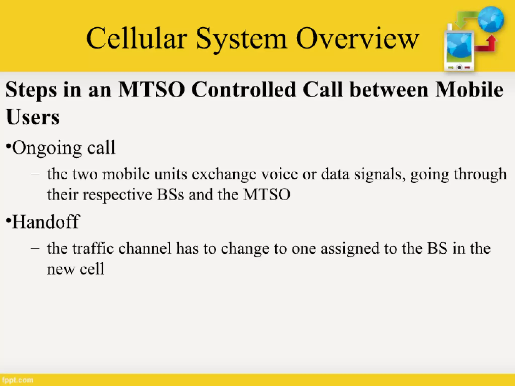 Generations of Cellular Network