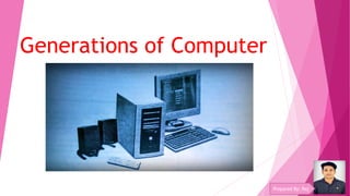 Generations of Computer
Prepared By: Raj
 