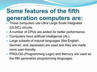 Generations of computer | PPT