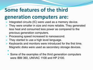 Generations of computer | PPTX