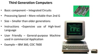 Generations of Computer | PPT