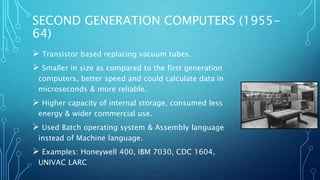 Generations of Computer | PPT