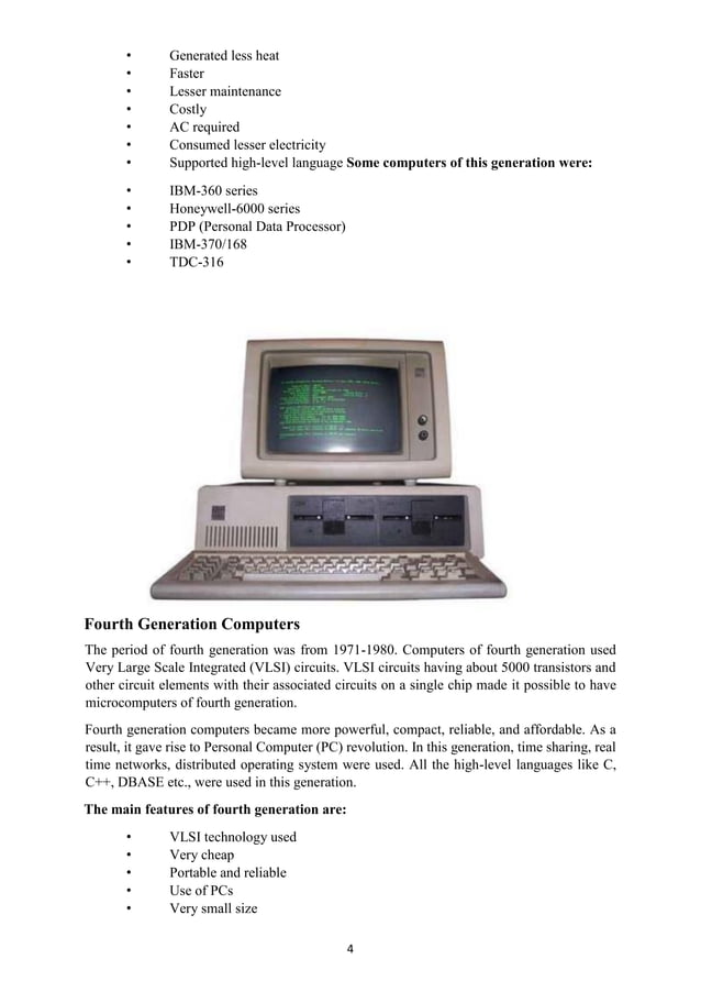 Generations Of Computers Pdf