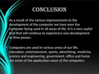 Computer Conclusion Computer Picter Image Comprehensive Overview of Computer Generations and Technological ...