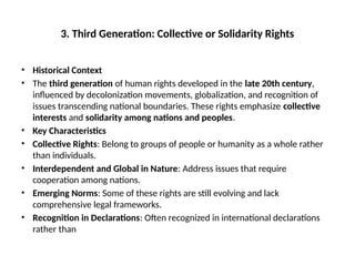Generations of Human Rights notes for exam.pptx