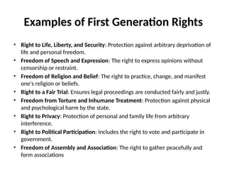 Generations Rights Generations of Human Rights notes for exam.pptx
