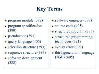 PROGRAMMING AND LANGUAGES | PPT | Programming Languages | Computing