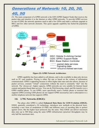 Generations of network 1 g, 2g, 3g, 4g, 5g | DOCX
