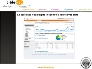 La confiance n‘exclut pas le contrôle : Vérifiez vos stats
 
