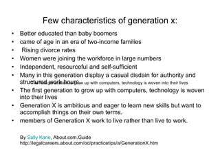 Generation x ppt | PPT