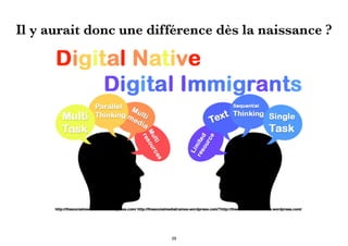 Il y aurait donc une différence dès la naissance ?
29
 