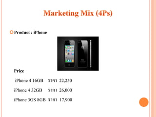  Product : iPhone




  Price
   iPhone 4 16GB ราคา 22,250
  iPhone 4 32GB ราคา 26,000
  iPhone 3GS 8GB ราคา 17,900
 