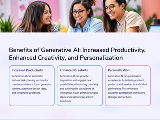 Generative AI: Transforming Creativity and Innovation | PDF