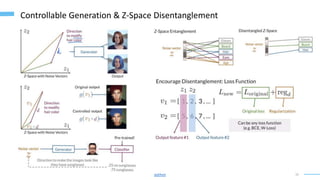 10
Controllable Generation & Z-Space Disentanglement
python
 