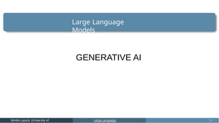 Generative Artificial Intelligence and language Models.pptx