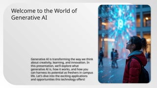 Generative AI ppt for ai methods and concepts | PPTX