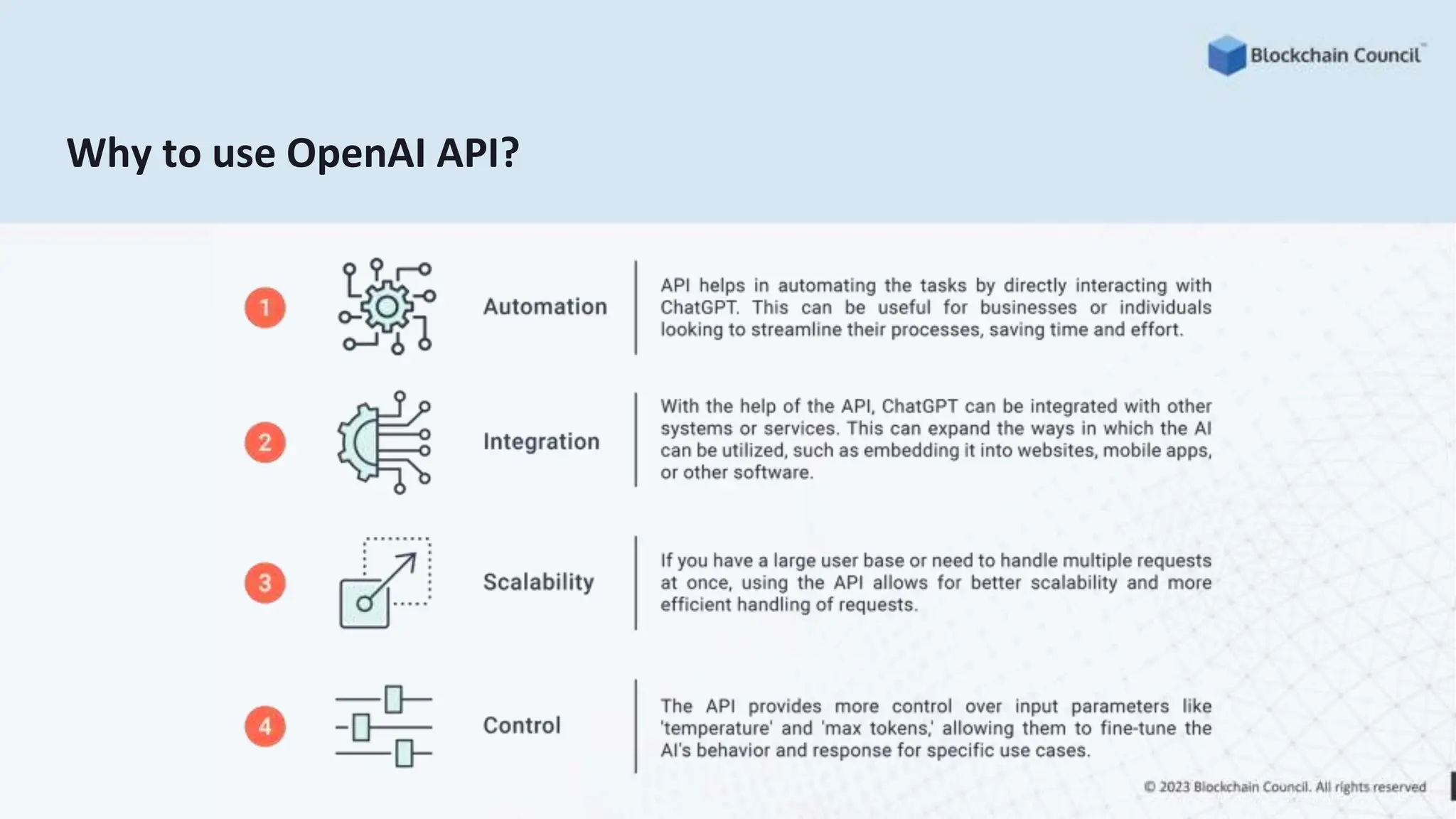 Why to use OpenAI API?
 