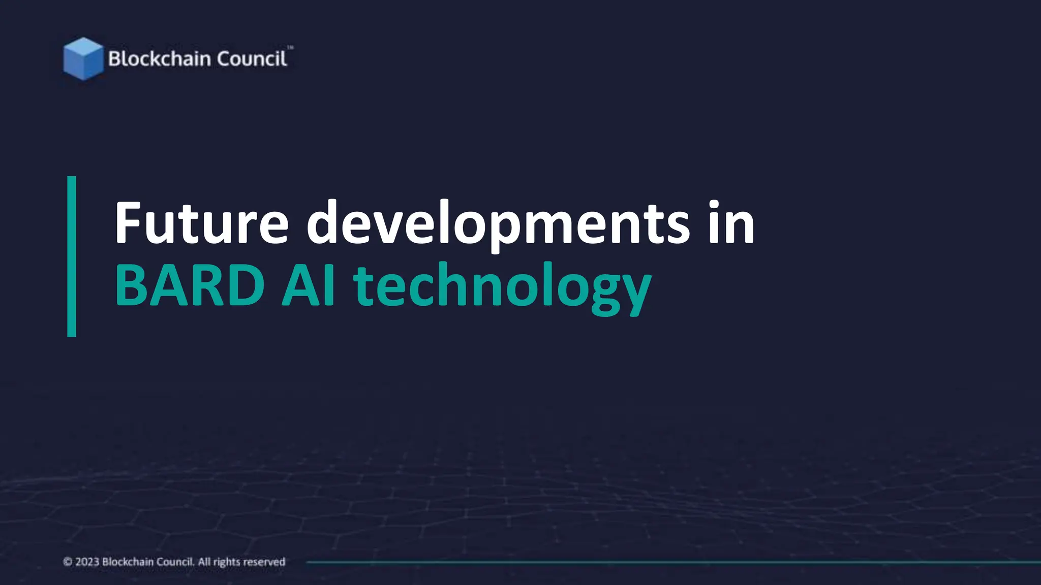 Future developments in
BARD AI technology
 