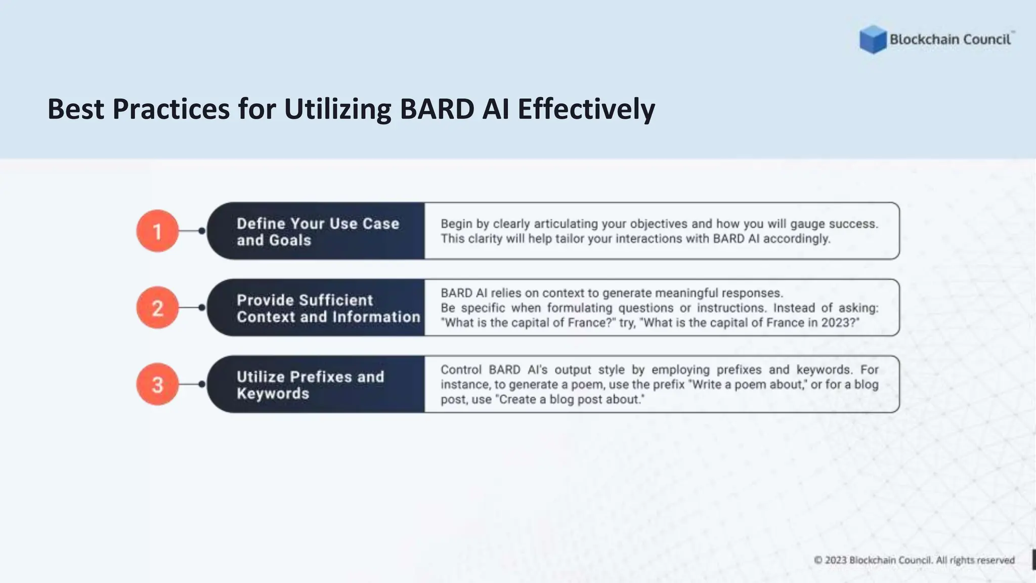 Best Practices for Utilizing BARD AI Effectively
 