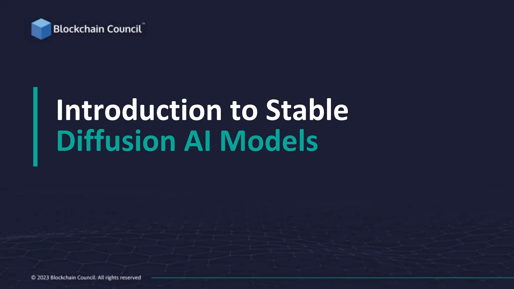 Introduction to Stable
Diffusion AI Models
 