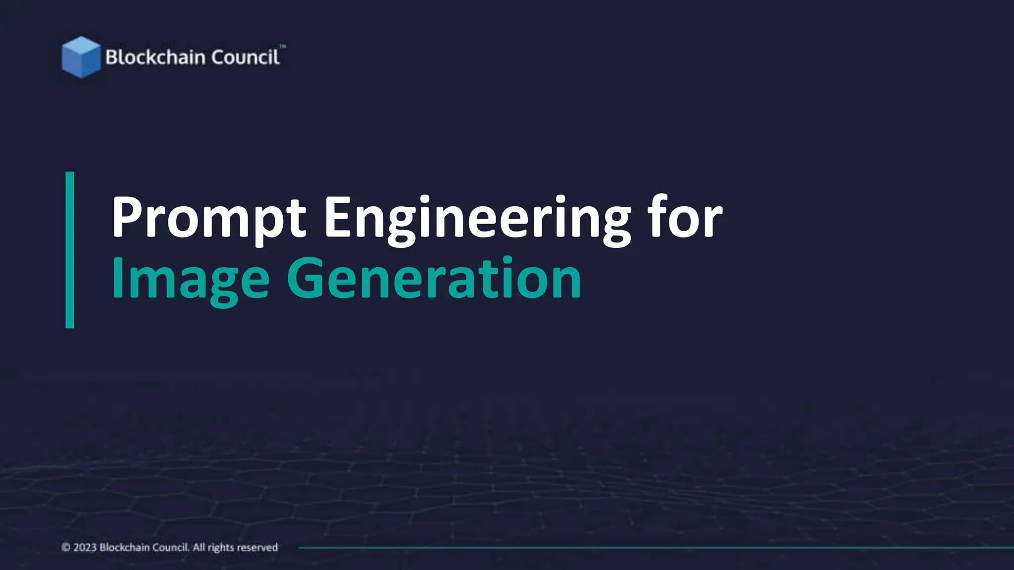 Prompt Engineering for
Image Generation
 