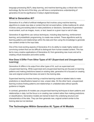 Generative AI 101 A Beginners Guide.pdf | Artificial Intelligence ...