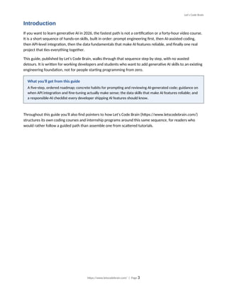How to Learn Generative AI in 2026: A Complete Developer Roadmap Guide ...