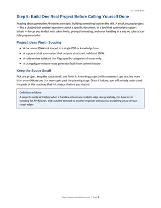 How to Learn Generative AI in 2026: A Complete Developer Roadmap Guide ...
