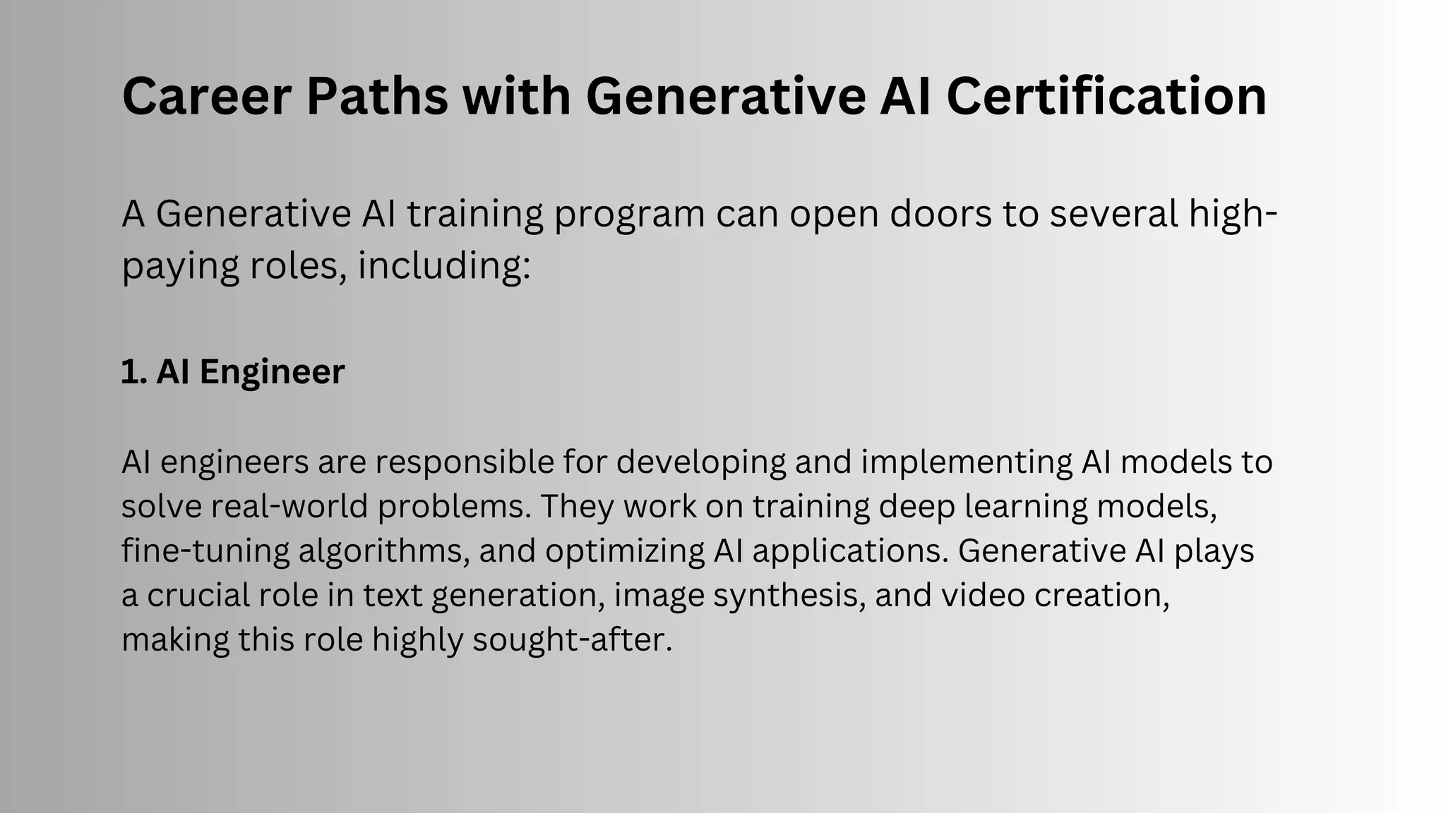 Generative Ai Certification Course 2025 Pdf