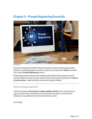 Generative AI Foundations: AI Skills for the Future of Work | PDF
