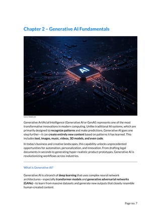 Generative AI Foundations: AI Skills for the Future of Work | PDF