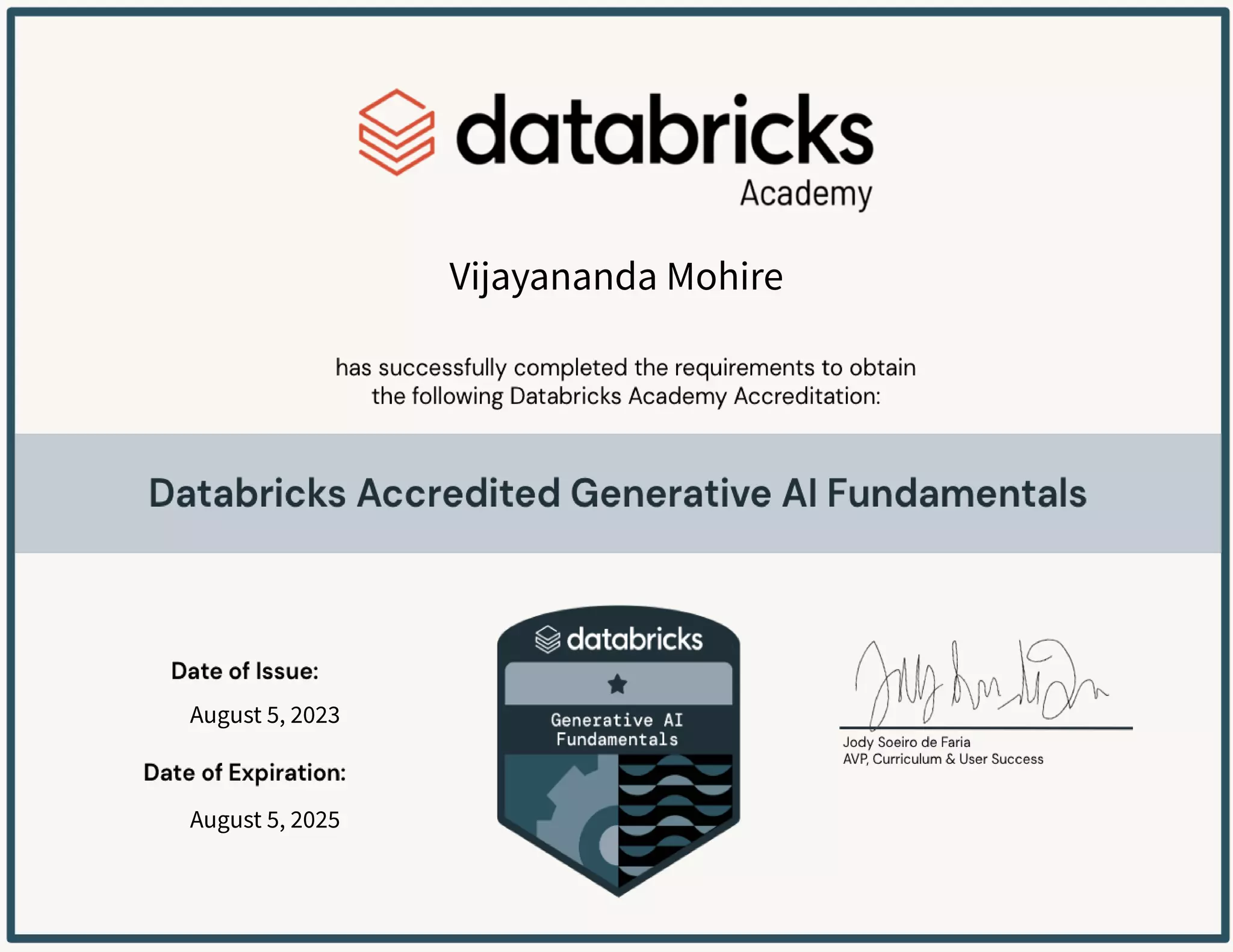 Generative ai fundamentals databricks ppt