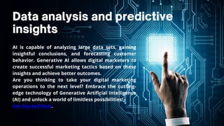 Generative AI in Digital Marketing | PPTX