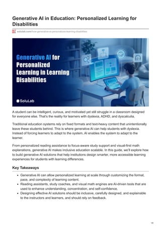 Generative AI in Education Personalized Learning for Disabilities.pdf