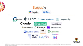 Generative AI Tools for Research Workshop 2024.pptx.ppt