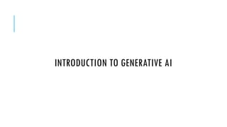 Generative AI Use cases for Enterprise - Second Session | PPTX