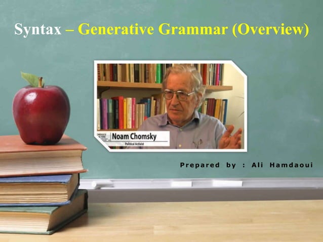 Generative grammar | PPT
